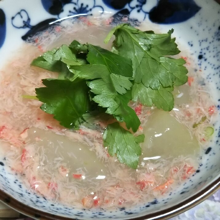 冬瓜とズワイガニ缶の煮物☆